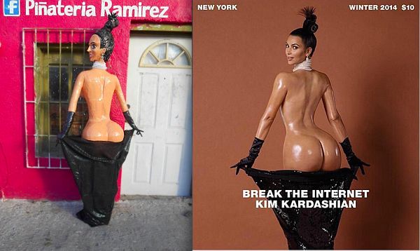 Kim Kardashian Porn Ass - Kim Kardashian Butt Pinata Puts Mexico Business in the Spotlight