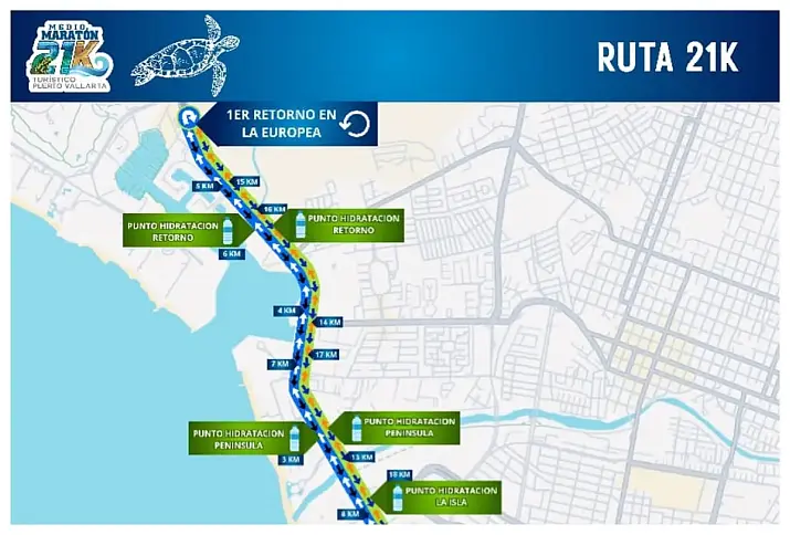 Road Closures Planned for Sunday’s Medio Maratón Turístico 21K