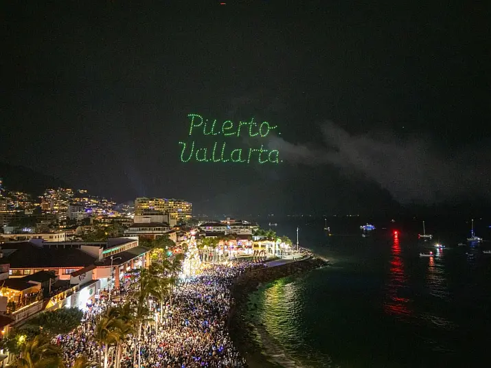 Puerto Vallarta Welcomes 2026 With Drones and Global Beats