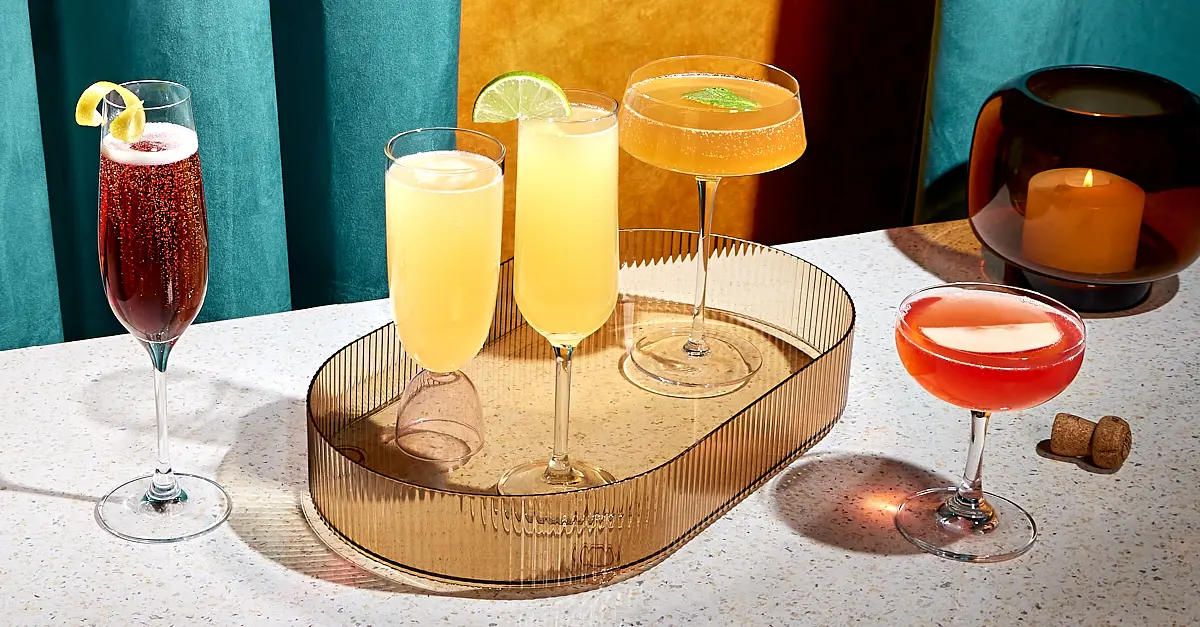 Champagne Cocktails That’ll Make Your New Year’s Eve Sparkle