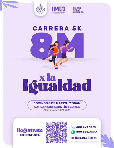 Puerto Vallarta Runs for Women’s Equality March 8 Puerto Vallarta Runs for Women’s Equality March 8