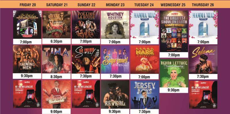 A Full Week of Entertainment for Gay Pride at Act2PV!