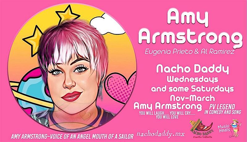 Nights of Music and Laughter with Amy Armstrong at Nacho Daddy