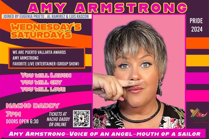 Amy Armstrong Returns to Nacho Daddy for Vallarta Pride