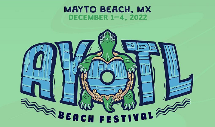 Ayotl Beach Festival in Mayto, Jalisco, December 1-4