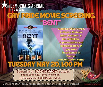 Democrats Abroad Costa Banderas to Host Special Pride Week Matinee Democrats Abroad Costa Banderas to Host Special Pride Week Matinee