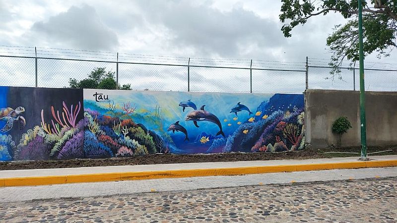 Marina Vallarta Invites All to Paint the Boca Negra Mural Marina Vallarta Invites All to Paint the Boca Negra Mural