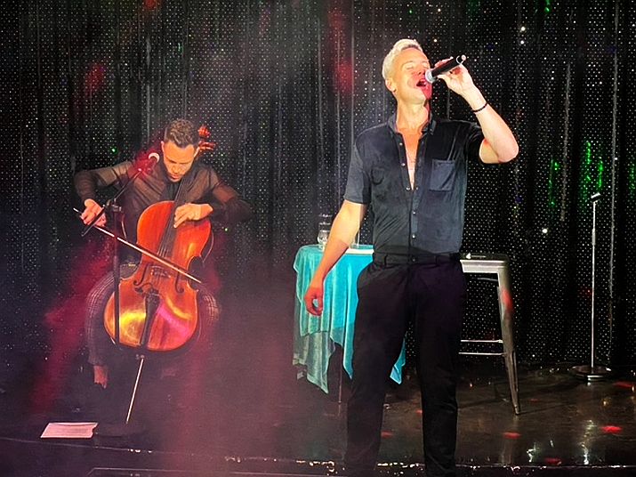 Branden and James in ‘Broadway at the Beach’ at The Palm