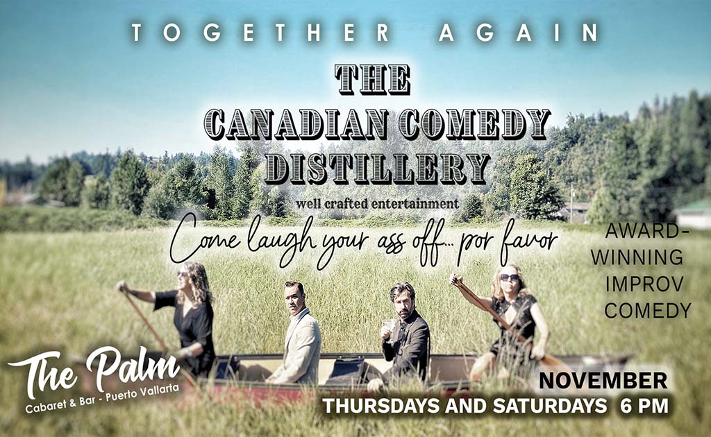 The Canadian Comedy Distillery Brings Hilarity to The Palm