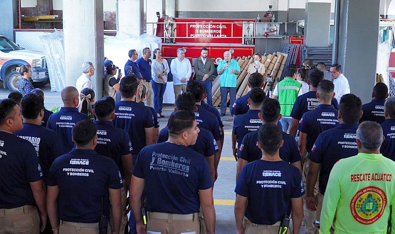 CMQ Foundation Donates Beds to Puerto Vallarta Firefighters