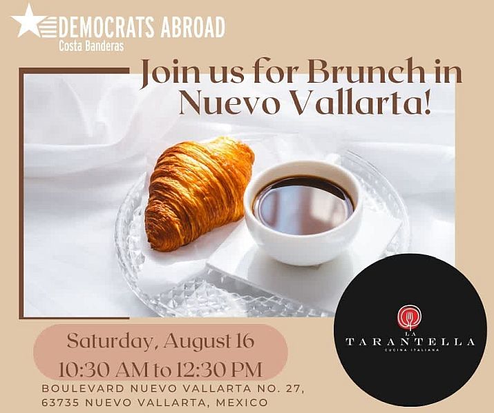 Democrats Abroad Hosts Brunch and Voter Outreach in Nuevo Vallarta Democrats Abroad Hosts Brunch and Voter Outreach in Nuevo Vallarta