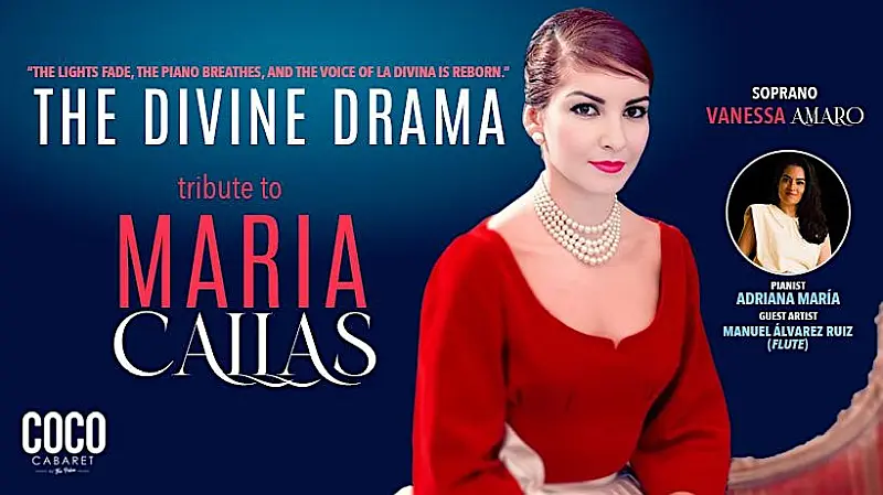 Maria Callas: The Divine Drama, January 12 at Coco Cabaret