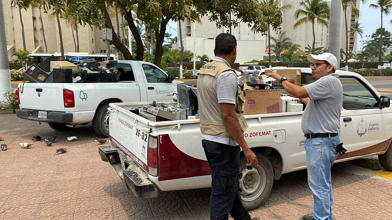 21.5 Tons Collected During Vallarta’s E-Waste Campaign