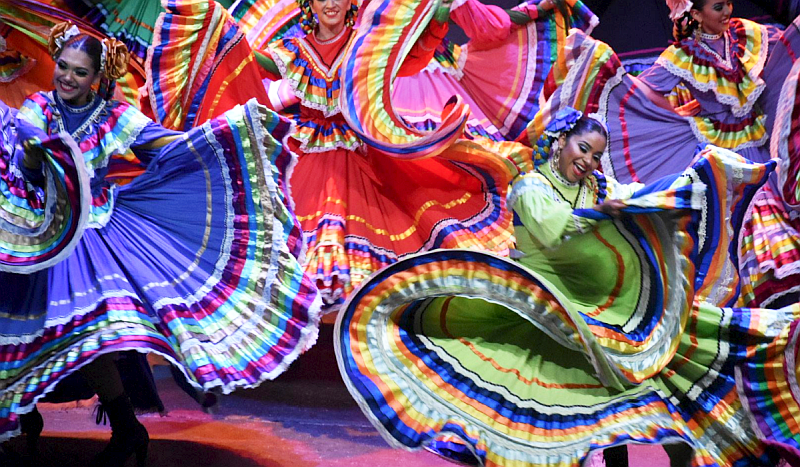 Xiutla Folkloric Ballet Fridays at Lázaro Cárdenas Park