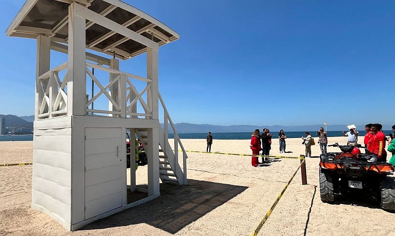New Lifeguard Tower Opens at Holi Beach, Enhancing Coastal Safety New Lifeguard Tower Opens at Holi Beach, Enhancing Coastal Safety