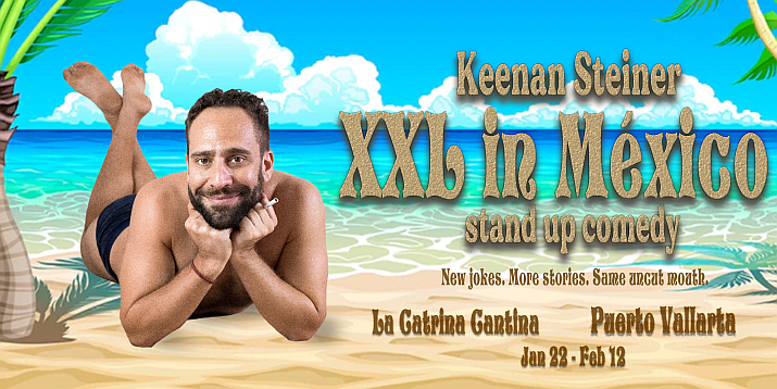 Stand-Up Comedian Keenan Steiner at La Catrina Cantina