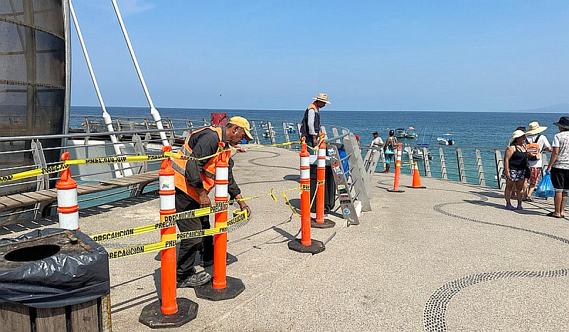 Work on Los Muertos and Boca de Tomatlán Piers Progresses