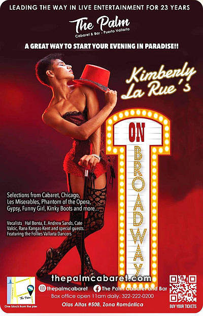 Kimberly La Rue’s ‘On Broadway’ Mondays at The Palm Cabaret