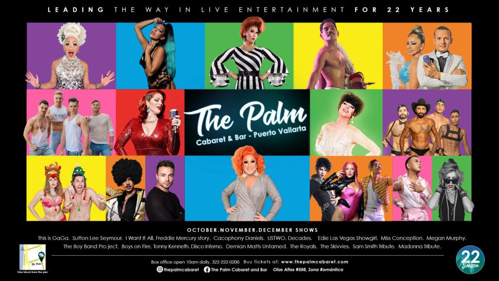 November Brings More Great Shows to The Palm Cabaret