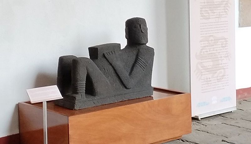 Newly Discovered Chacmool Sculpture Unveiled at Pátzcuaro Museum