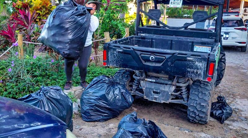 56 Tons of Waste Removed from Vallarta Beaches During Rainy Season