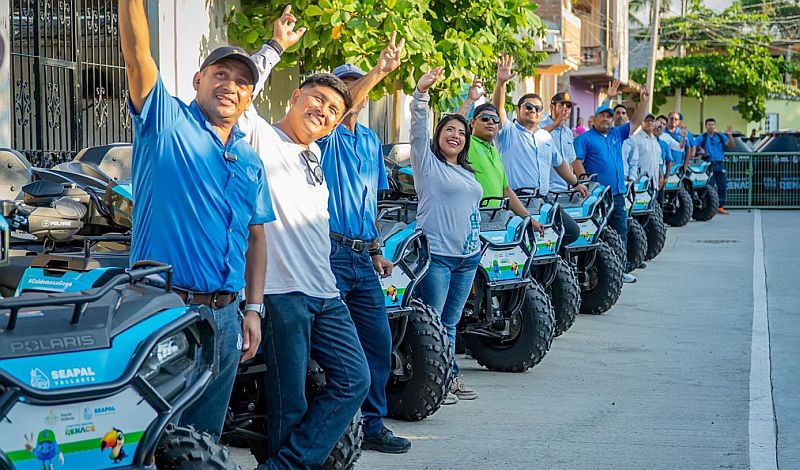Mayor and SEAPAL Boost Water Services with New ATVs and Tanks