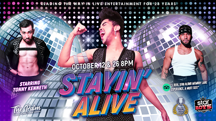 Stayin’ Alive and The Star Boys Experience Wednesdays at The Palm