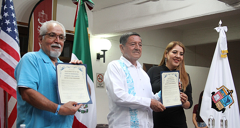 Puerto Vallarta and Santa Barbara Ratify 50-year Friendship