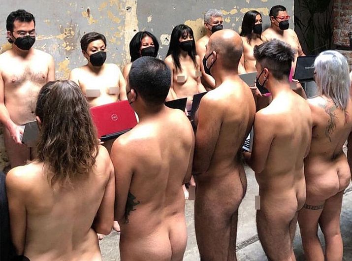 50 People Pose Nude for Spencer Tunick’s Latest CDMX Photoshoot