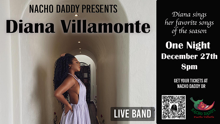 Diana Villamonte Holiday Show, December 27 at Nacho Daddy