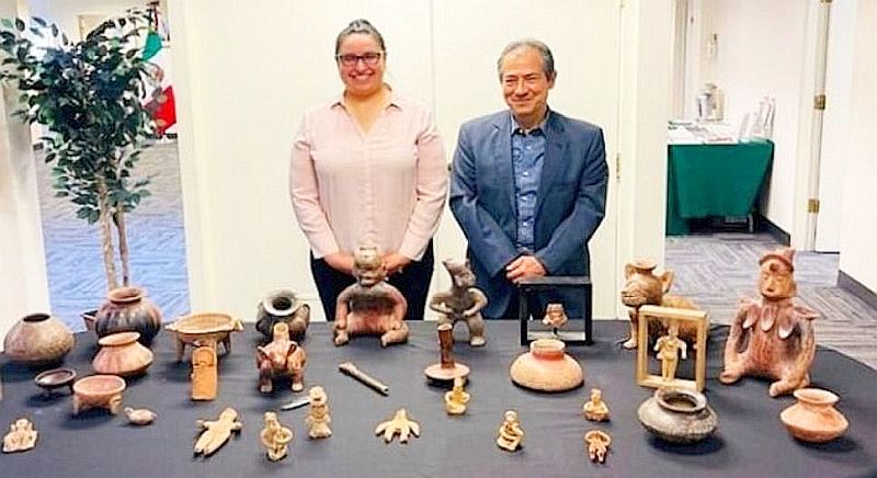 32 Archaeological Artifacts Returned to Mexico from US