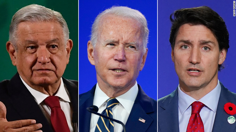 Biden to Meet with López Obrador and Trudeau November 18