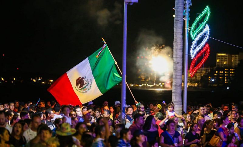 Puerto Vallarta Celebrates Independence with Grito and Fireworks